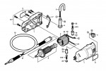 Dremel F 013 073 241 Moto-Flex 732 Hanging Motor Flex Shaft Rotary Tool Spare Parts